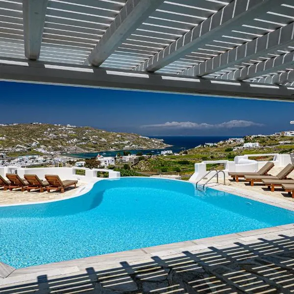 9 Muses Villas Mykonos, hotel v destinaci Ornos