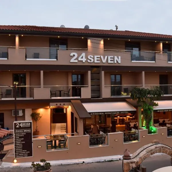 24 Seven Boutique Hotel, hotel en Mílatos