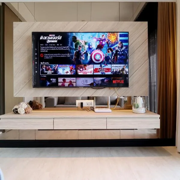 Seaview 2bed 2bath 19Fl at Veranda Residence Pattaya, hotel v destinaci Na Jomtien