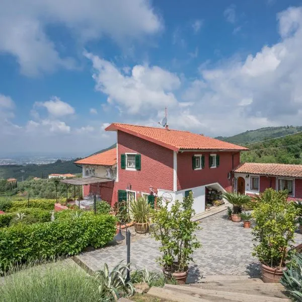 B&B Rosso Baccara, hotel v destinaci Montevettolini