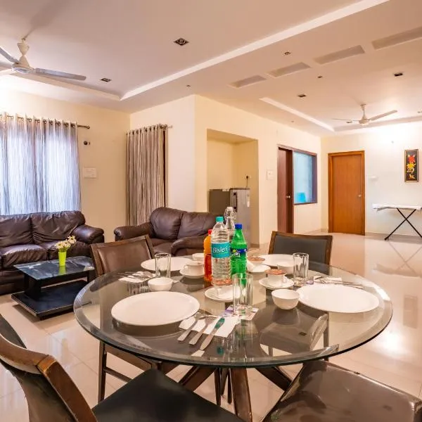 Blueberry Service Apartments, hotell i Hyderabad