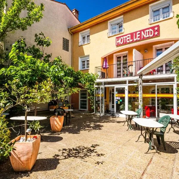 Hôtel le Nid, hotell i Argelès-sur-Mer