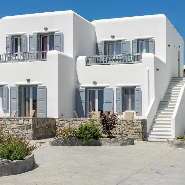Jewel Apartments Mykonos, hotel v destinaci Ornos