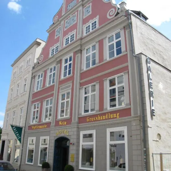 Haus Wullfcrona, hotel v destinaci Stralsund