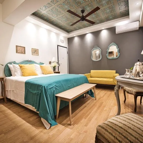 Rastoni Athens Suites near Acropolis at Tsatsou street、アテネのホテル