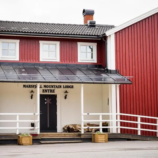 Marsfjäll Mountain Lodge Hotell，Saxnäs的飯店