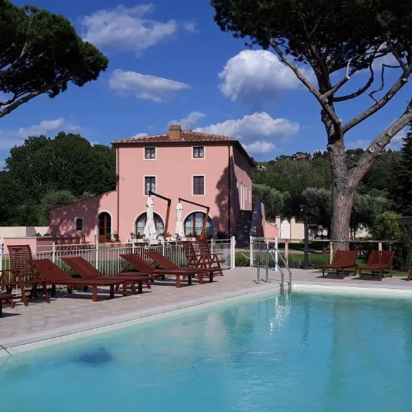 Le Bozze "Il Leccino" con piscina, WI-FI, posto auto, хотел в Кастането Кардучи