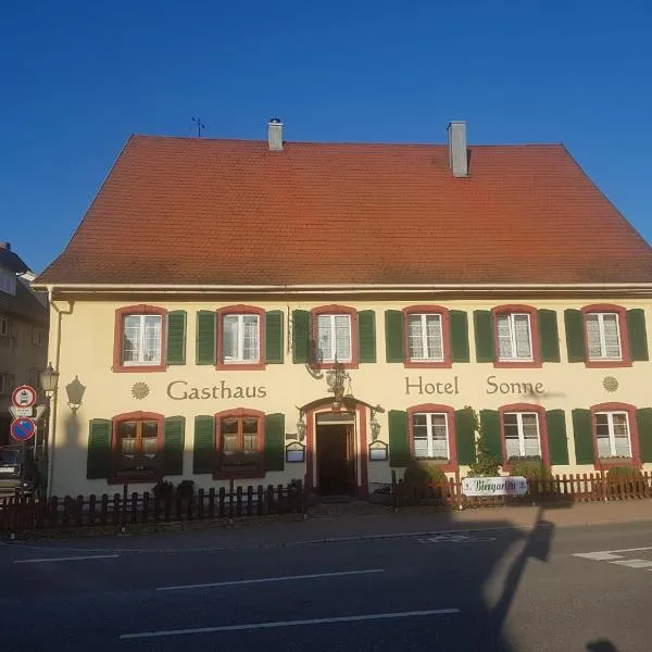 Gasthaus Sonne, hotel em Hertingen