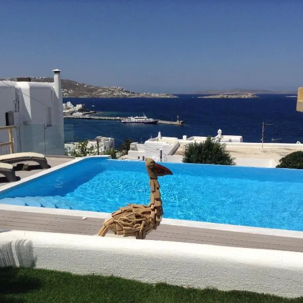Seatinview Lodges, Hotel in Mykonos Stadt