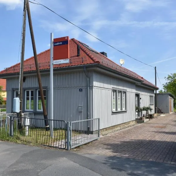 Bahnhof Laussnitz, hotel in Schmorkau