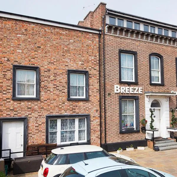 Breeze Guest House, hotelli kohteessa Bootle