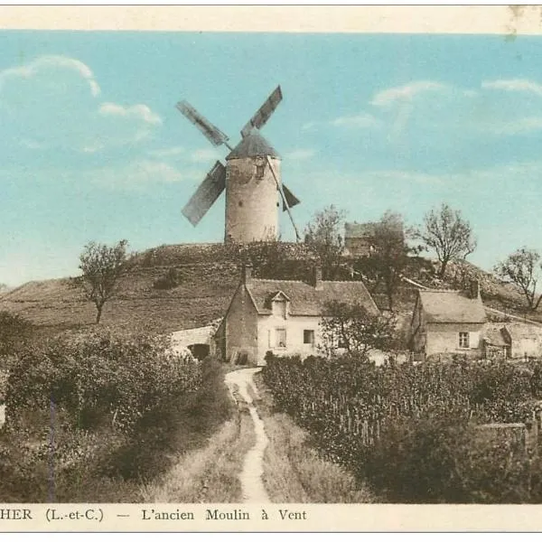 Le Moulin de la Motte Baudoin, khách sạn ở Noyers-sur-Cher