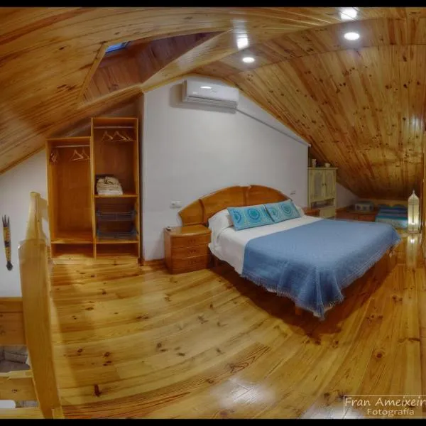 A Casa das Burgas, hotel Cuntisban