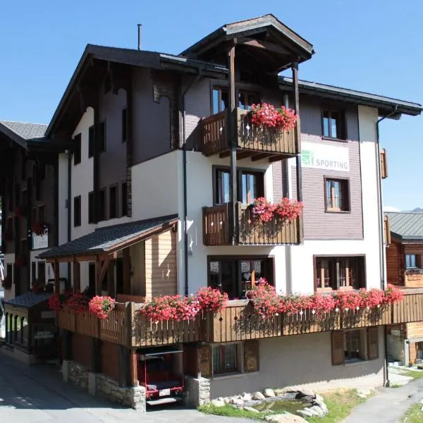 Familienhotel Garni Sporting, hotell i Bettmeralp