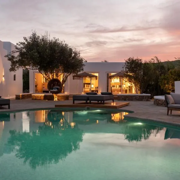 Olive Mykonos Villas, hotel ad Áno Merá