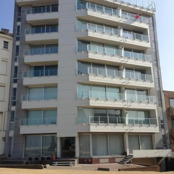 Studio Raversijde with Sea View, hotel v Ostende