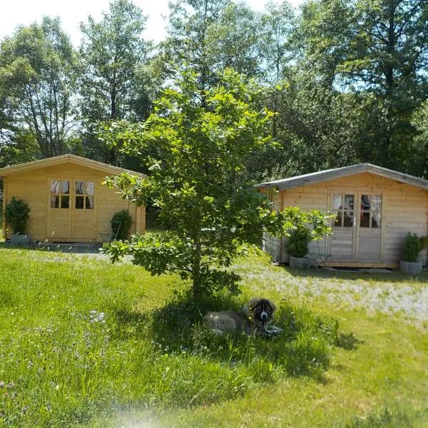 Zehrermühle Campinghütte, hotel v destinaci Schönberg