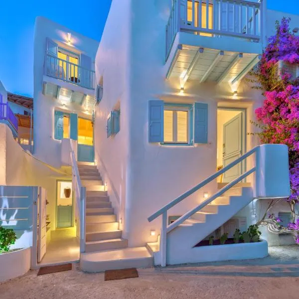 Viesnīca Mykonian Mews Luxury Suites pilsētā Psaru