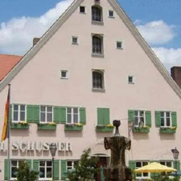 Hotel-Landgasthof Schuster, hotel in Riedhof