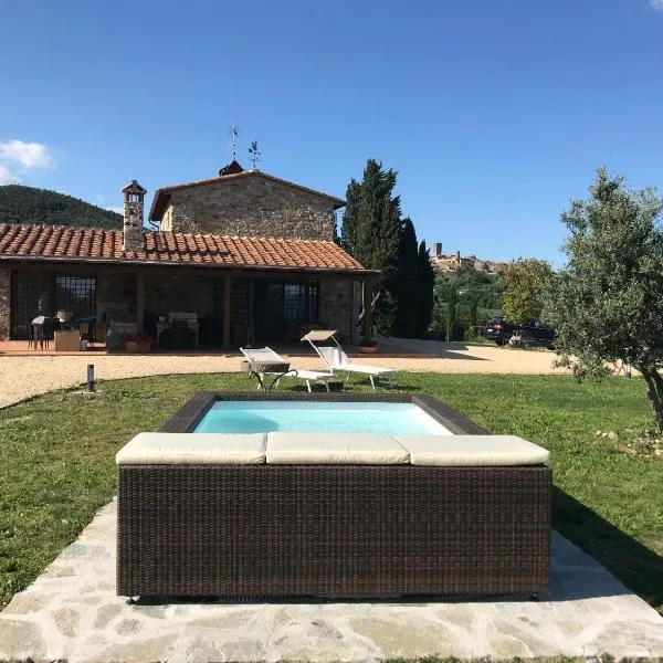 Il Podere Bellavista, hotell i Montecatini Val di Cecina