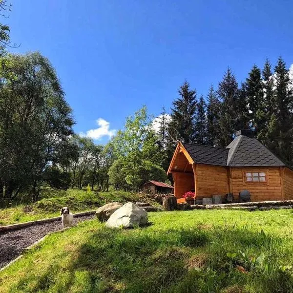 The Nest Glamping Pod, hotell i Cladich