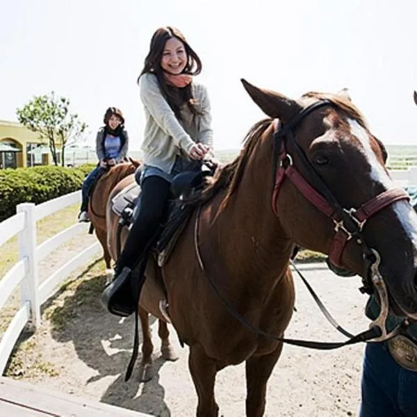 ์์์ ์์นํ ํธํ
์ ํํฐ์ค ๋์น(El Patio Ranch)