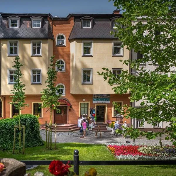 Willa Alexander, hotel u gradu Lomdek-Zdroj