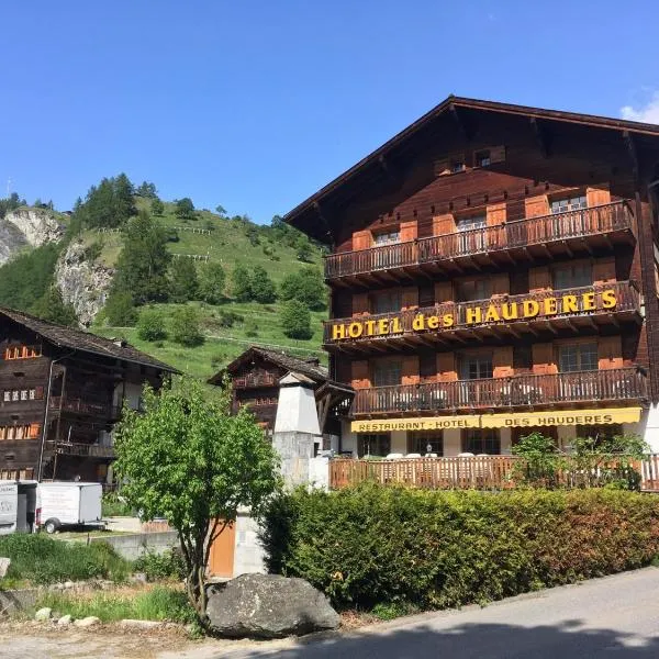 Hôtel des Haudères, отель в городе Аролла