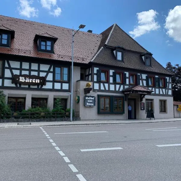 Gasthof zum Bären, hotel v mestu Asperg