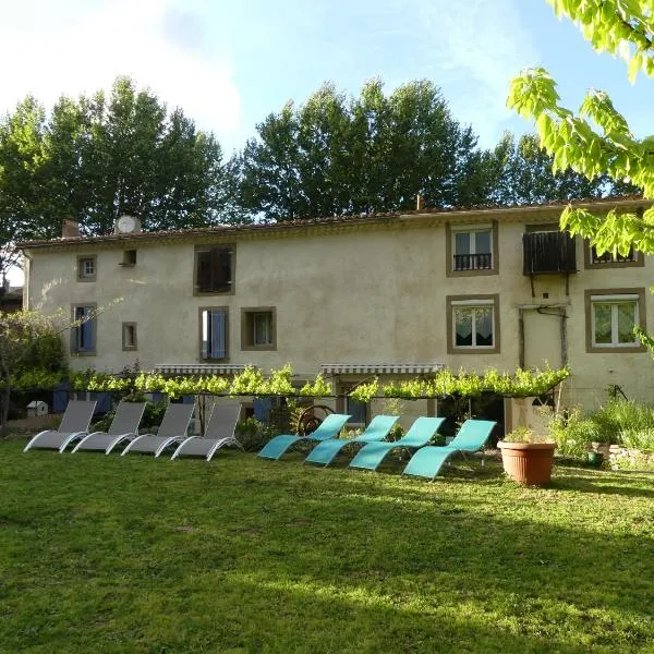 Chambres d'hôtes Les Gragniotes – hotel w mieście Tournissan