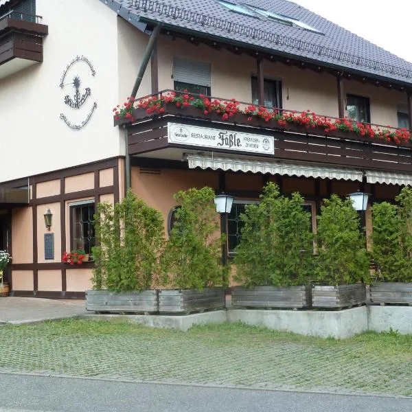 Gästehaus Fäßle，韋因斯塔特的飯店