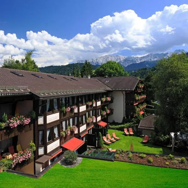 Reindl's Partenkirchener Hof, hotell i Garmisch-Partenkirchen