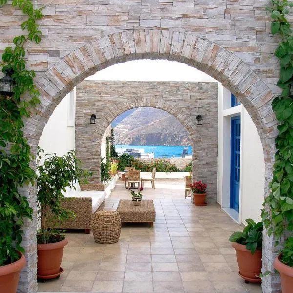 Karkisia Hotel, hotel ad Aegiali