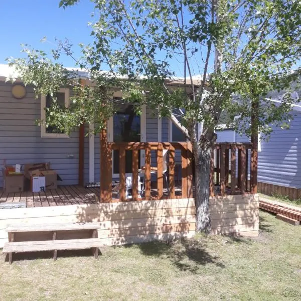 mobil home paradisiaque, hotel a Crots
