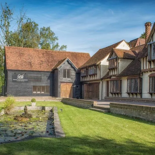 Great Hallingbury Manor, hotel em Stansted Mountfitchet