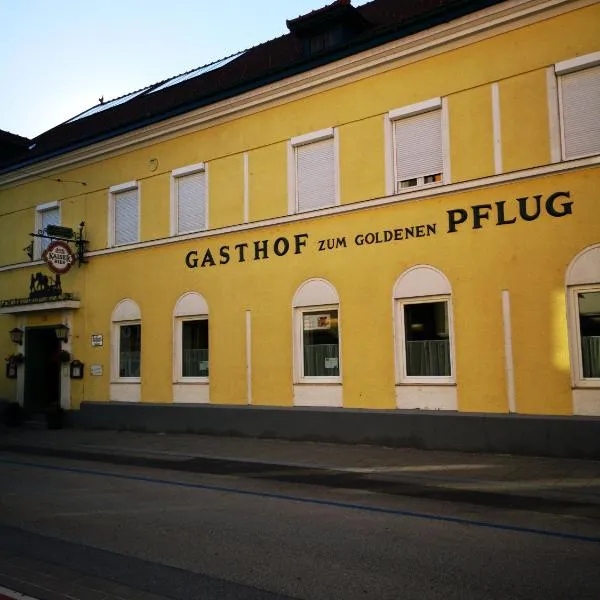 Gasthof zum Goldenen Pflug, viešbutis mieste Amštetenas