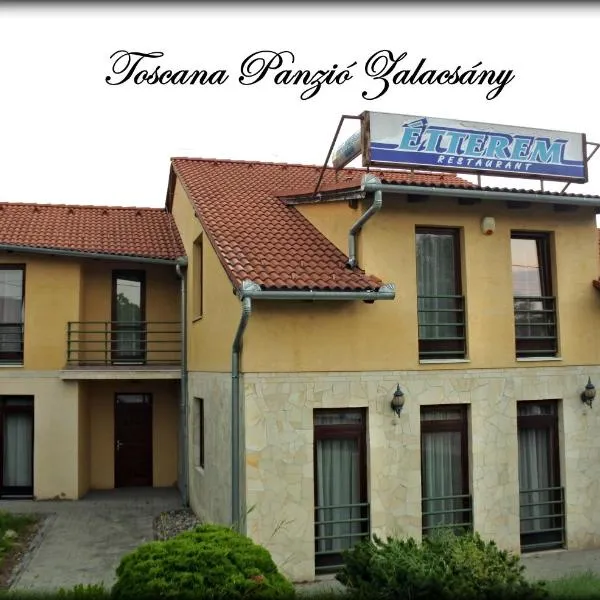 Toscana Panzió, hotel in Zalacsány