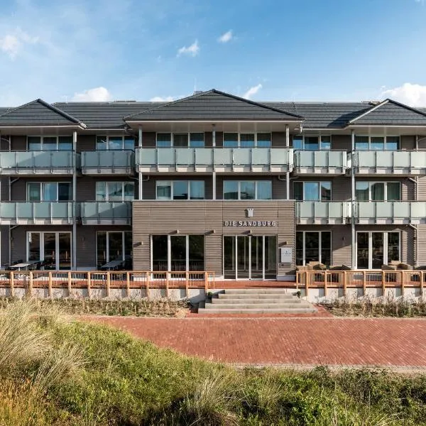 Die Sandburg, hotel v destinaci Langeoog