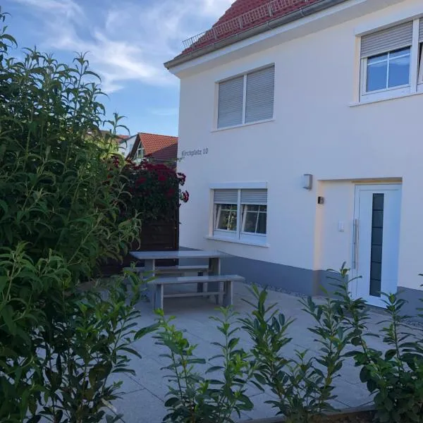 Guest Appartements mit 2 getrennten Schlafzimmern für 4 Personen 24h check in, hotel in Aalen