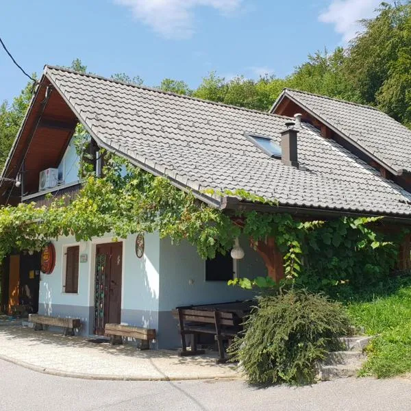 Zidanica Meglič - Vineyard cottage Meglič, hôtel à Dobrnič