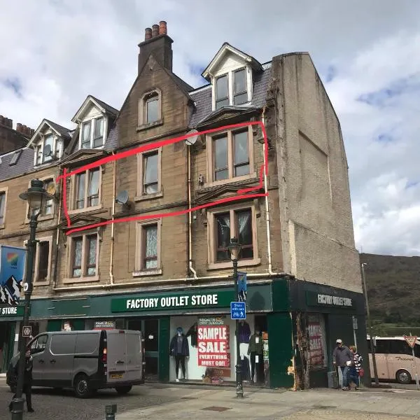 Prime location rooms in high street, hotel v destinaci Fort William