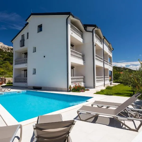 Bed & Breakfast Došen III, hotel v destinaci Baška