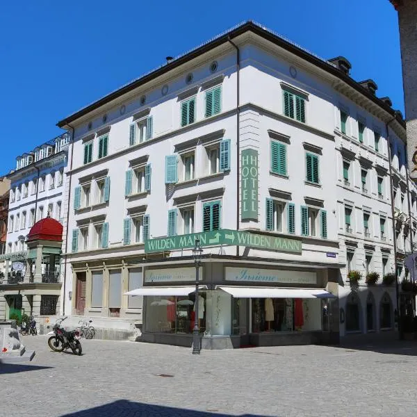 Romantik Hotel Wilden Mann Luzern, hotell sihtkohas Merlischachen