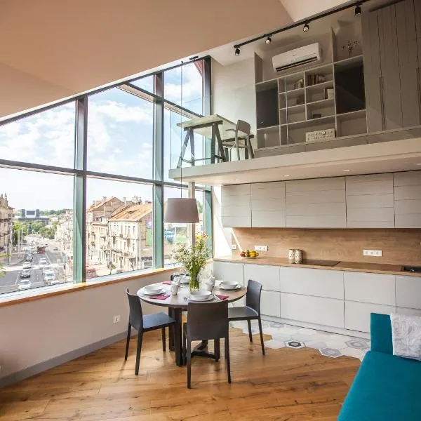 Penthouse in the City Center, hotel v Vilni