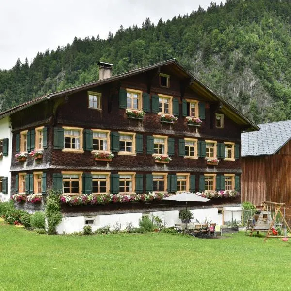 Hof Erath, hotel v destinaci Au im Bregenzerwald