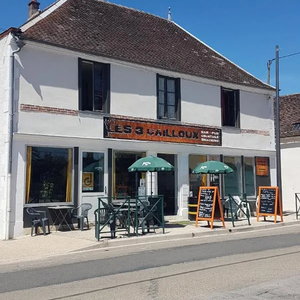 Les 3 Cailloux Bar Restaurant, hotel v destinaci Gurgy