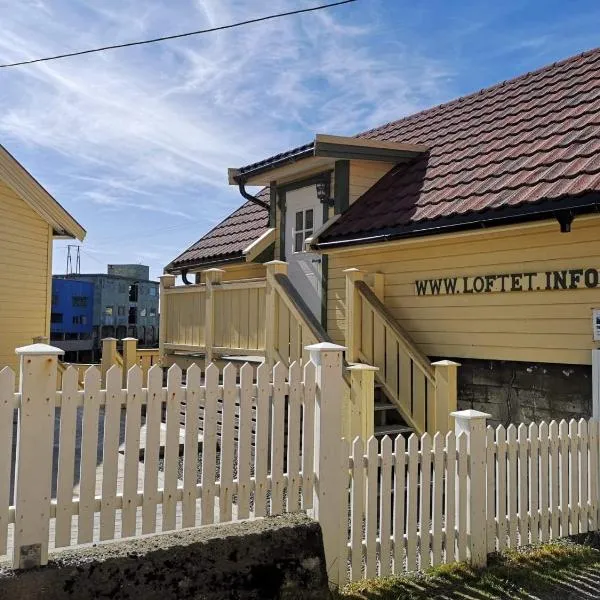 Loftet, Nyksund, hotel in Alsvåg