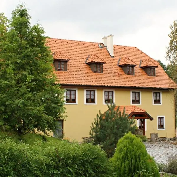 Žabonosy Mlýn, hotel in Nová Ves