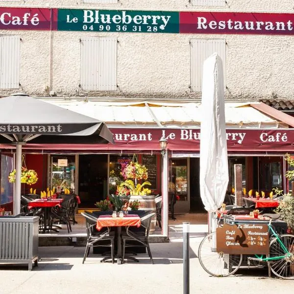 Hôtel-Restaurant Le Blueberry、Mollans-sur-Ouvèzeのホテル