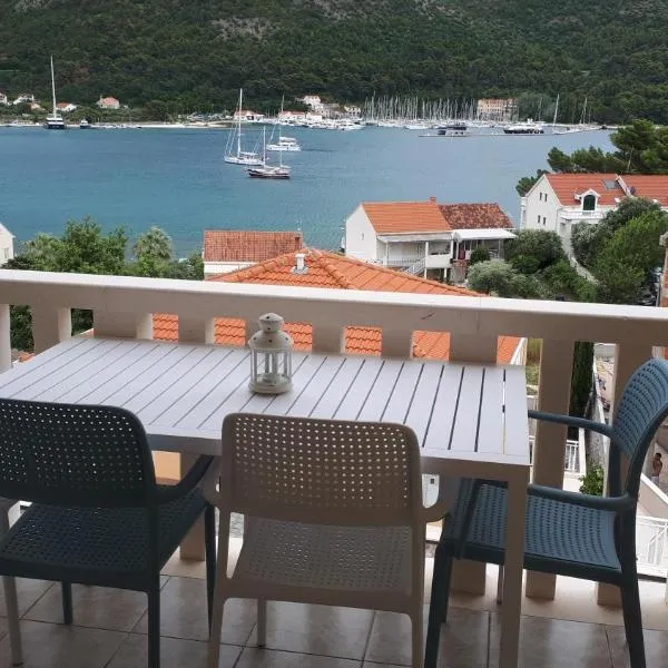 Apartments Šišević - Comfort Apartments with Balconies and Sea View, viešbutis mieste Slano